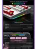 K87 Tri-Mode Customizable Bluetooth Wireless Mechanical Gaming Keyboard
