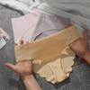 Braguitas sin costuras para mujer Ropa interior ultrafina Comodidad Íntimos Lencería sexy Talla grande Tiro bajo Calzoncillos para mujer