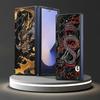 Dragon Pattern Case for Samsung Galaxy ZFold3 Z Fold 7 6 5 4 3 ZFold7 ZFold4 ZFold6 ZFold5 Back Phone Cover