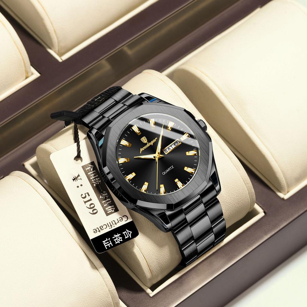 Fashion Men'S Watch Waterproof Business Quartz Watch