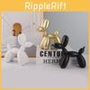 Modern Minimalist Balloon Dog Resin Sculpture For Home Office Desk Decor Gift