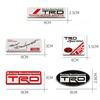 Car Aluminum Emblem Badge Supercharged Styling Decal Sticker For Toyota Hilux Aygo Yaris Ractis Corolla Camry CHR Auris Tacoma