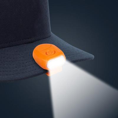 3led Portable Hat Clip Light 45lm 90 Degrees Rotatable Modern Simple Torch For Camping Hiking Night Fishing