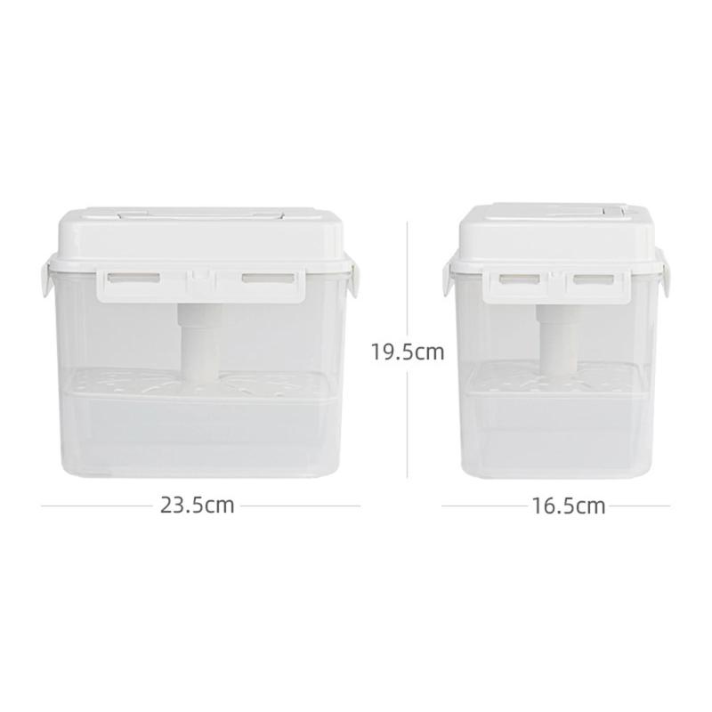 5L Kimchi Press Storage Container Pickle Jar For Gherkin Sauerkraut Kimchi Storage Container And Fermentation Organization