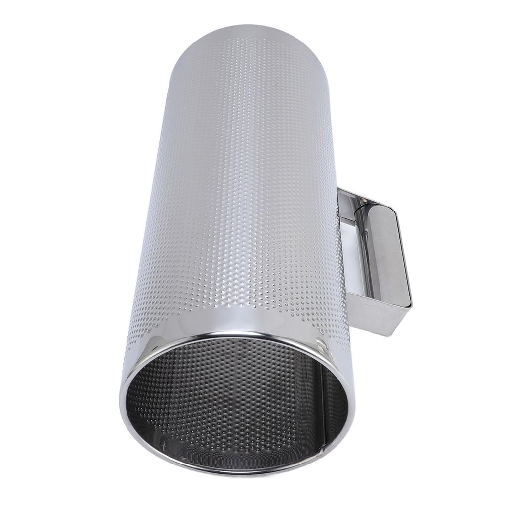 Guiro Instrument 32x13cm Open Design Stainless Steel Guiro Shaker with Scraper for Jazz Band Concert Stage Performance