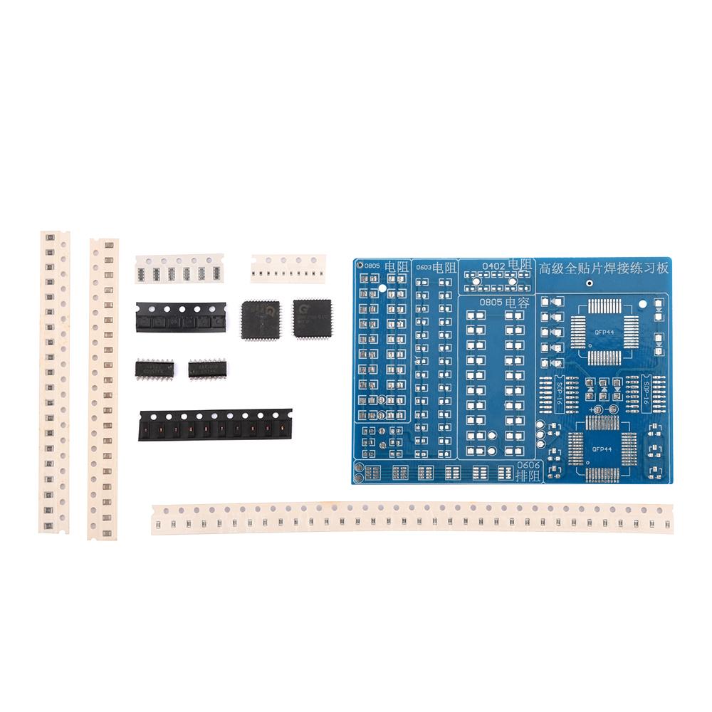 Soldering Practice Kit DIY SMD SMT Welding Practice Soldering Skill Training Board for School Learning Project