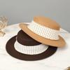 French Retro Autumn and Winter Socialite British Jazz Hat Hepburn Pearl Black Tweed Hat Female Elegant Fashion Felt Hat