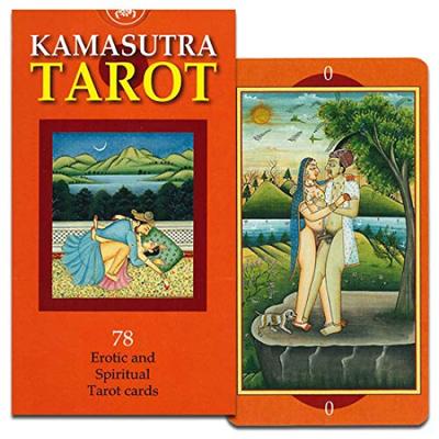 Nichiyu Tarot Card Set for Fortune Telling Direct Import from the Includes a Japanese Pocket Indian Love 78-Card [Authentic, Manufacturer] [Kamasutra