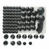 Motorfiets 87 stuks Chroom Zwart ABS Bout Dopjes Deksel Set Voor Harley Softail Twin Cam 1984-2006 2007-2013