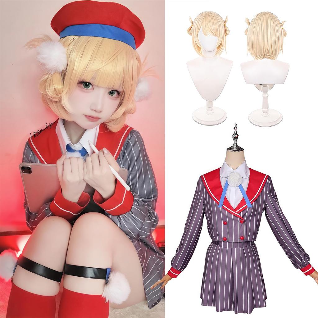 VTuber Cosplay Shigure Ui Cosplay Costume VTuber Cosplay Shigure Hagoromo Cosplay Costume Uimama Ui Sensei Virtual YouTuber VTuber Cosplay Uimama
