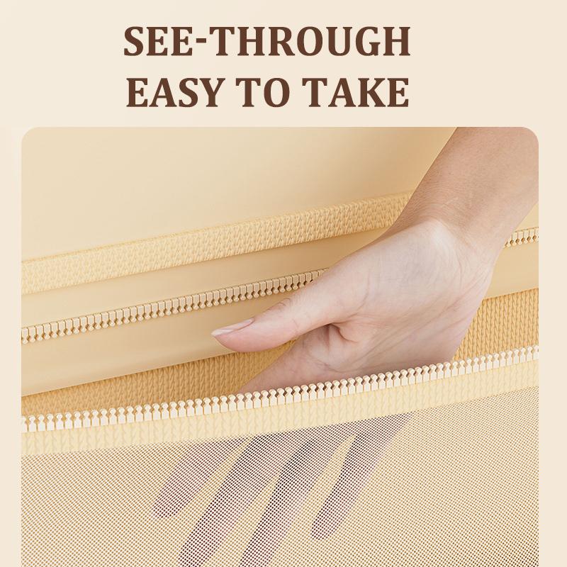 Hanging Clothes Organizer Bag - Multi-Pocket Underwear & Socks Storage For Home/Dormitory Wardrobe - Durable Space-Saving Design