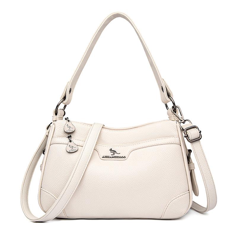 Bag Fashion Printed Women's Shoulder Crossbody Bag Women's Large Capacity Premium Sense Middle Mom Bag