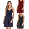 New Lace Sexy Suspender Dress Loungewear Slim and Thin Big Swing Nightdress