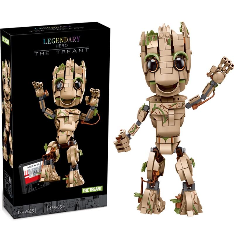 Groot Bausteine Pädagogische Geschenke DIY Spielzeug 475 Teile Guardians Of The Galaxy