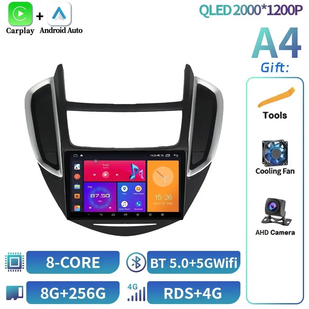Android 14 Pentru Chevrolet Trax 2014-2016 Radio Auto Multimedia 4G Navigație GPS Wireless Bluetooth Carplay Ecran Tactil Stereo