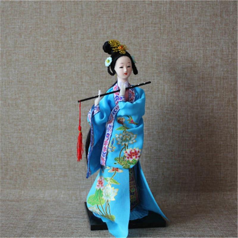 Beautiful Beijing Opera dolls Chinese style Peking Opera Silk doll Beijing special gifts Chinese cultural Rag doll sushi boat