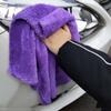 Polishing Extra Microfiber Towels Plush Washing Rag Car Cleaning Cloth Edgeless Cleaning Towel