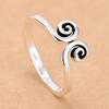 925 Sterling Silver Ring AAA Zircon Adjustable Simplicity Fashion Exquisite Women Jewelry Accessories Wedding Party Gift