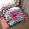 Bedding sets featuring various Pokémon card designs and sizes—including soft duvet covers and pillowcases—suitable for teenagers