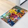 Cookies-ELMO-Sesame Street Carpet Bathroom Anti-slip Mat Home Decoration Mat Entrance Door Mat Scratch-resistant Door Mat