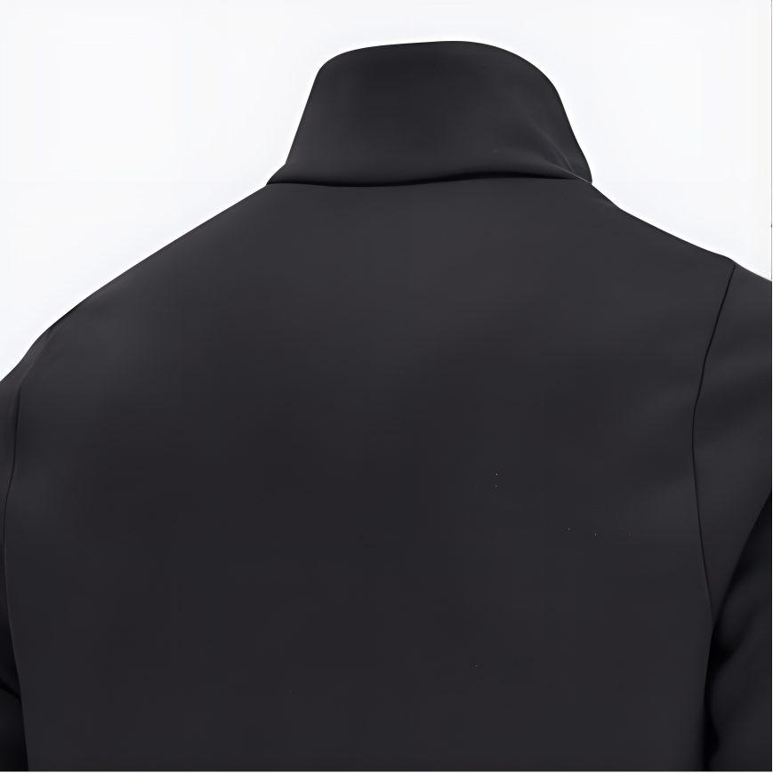 Nike Sweatshirts Men's Black Stand Collar Moderate Regular DM1109-010