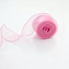 Fishtail Yarn Ribbon Bouquet Packaging Material Rainbow Color Lace Tail Yarn Ribbon Wave Chiffon Yarn Gift Strap