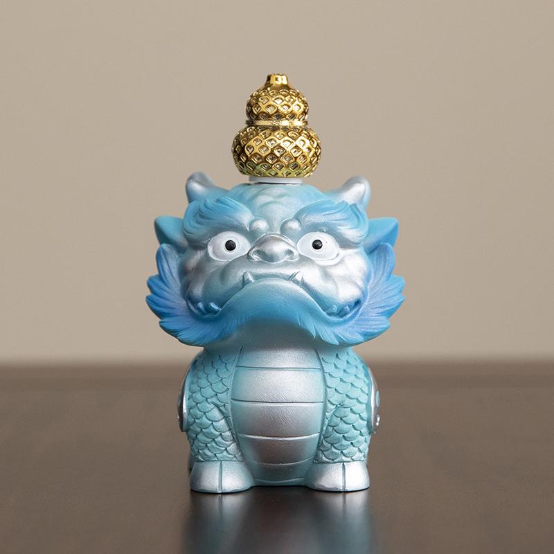 

Resin painted Pixiu sculptures and figurines Chinese mascot divine beast Home, Room, Office, Car Wealth Luck Feng Shui Decor