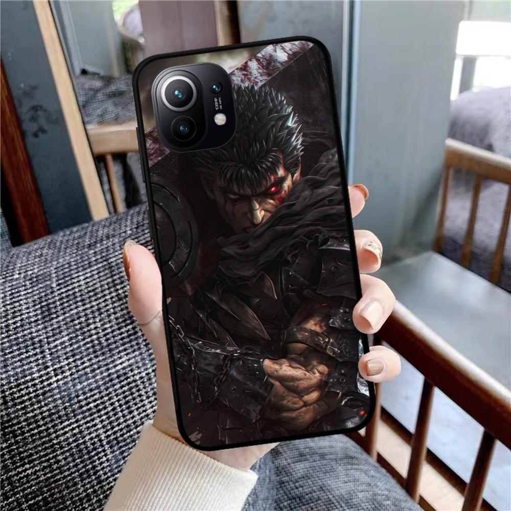 Anime Berserk Guts Phone Case For Samsung S 20 21 22 23 Plus Ultra For Redmi Note 8 9 10 11 For Huawei Y 5 6 9