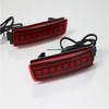 Square Rear Bumper decoration lamp led brake light For NISSAN KICKS 2017-