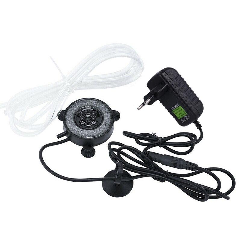 

Погружной подводный светильник для аквариума, меняющий цвет, светодиодный аэратор, лампа для аквариума с воздушными пузырьками, насыщающая кислородом аквариум