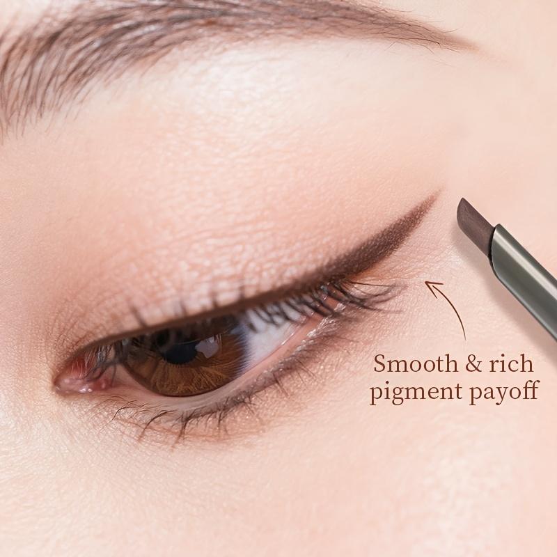 3PCS Ultra Thin Flat Angled Gel Eyeliner Pencil Set Waterproof Long Lasting Eyebrow Eyeliner Pen