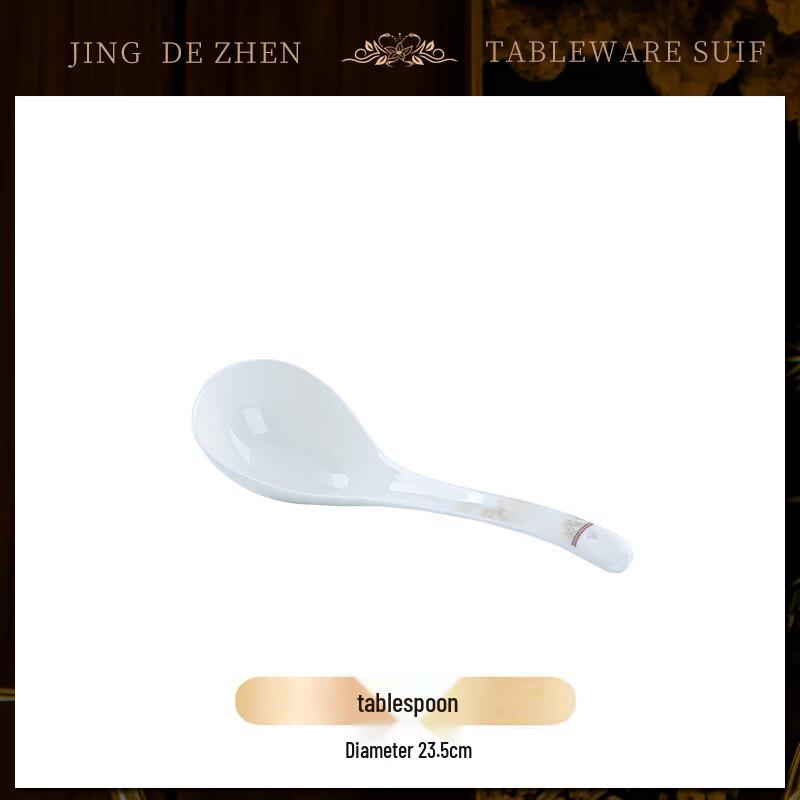 Jingdezhen High-Temperature Bone China Spoons