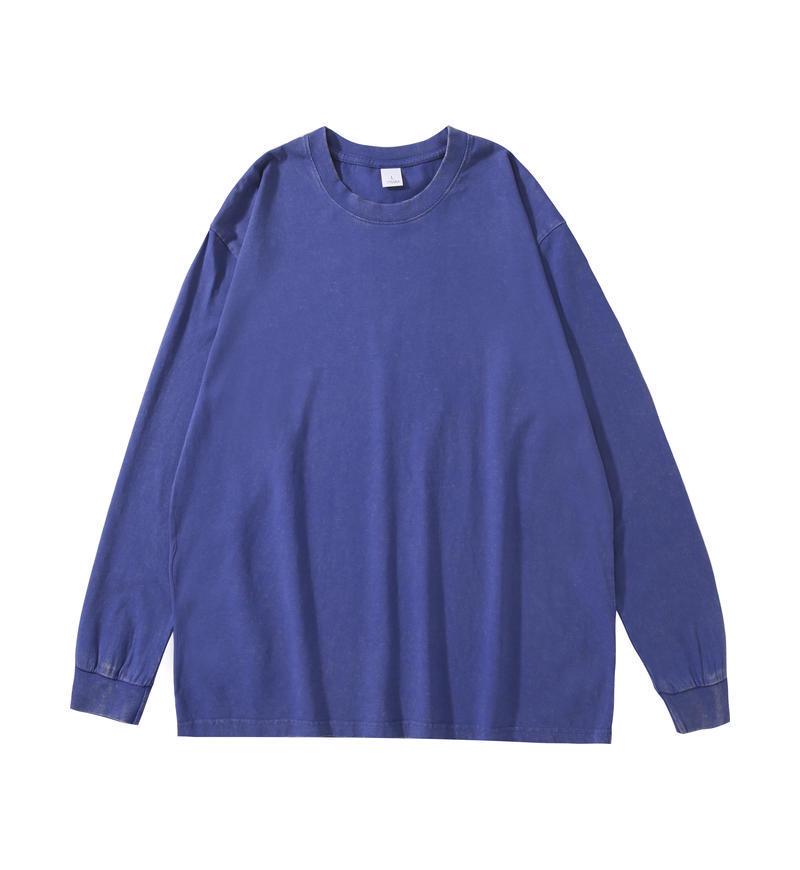 Trendy Brand Vintage Washed 400G Pure Cotton Terry Hoodie Sweatshirt with Printed Graphics Logo. XL