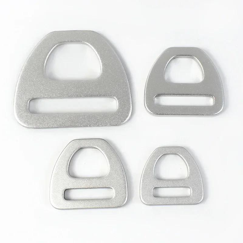 5/10Pcs Meetee 15-38mm Metal Buckle Bag Strap Adjust Buckles Webbing Belt Connector Clasp Pet Collar Hook Hardware Accessories