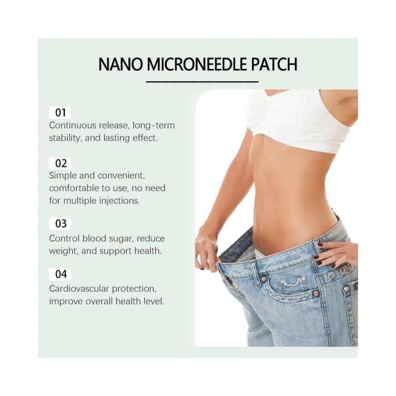 (3boxes)1-3boxes Nano Microneedle Body Care Patch For Weight Loss & Young Skin Texture Burning Heating Patch 4pcs/box
