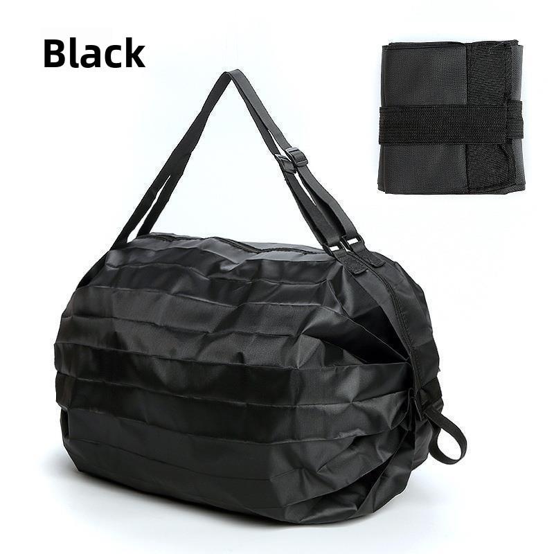 1PCS Foldable Retractable Supermarket Shopping Storage Bag Environmentally Friendly and Reusable Pouch Ultra-compact Portable