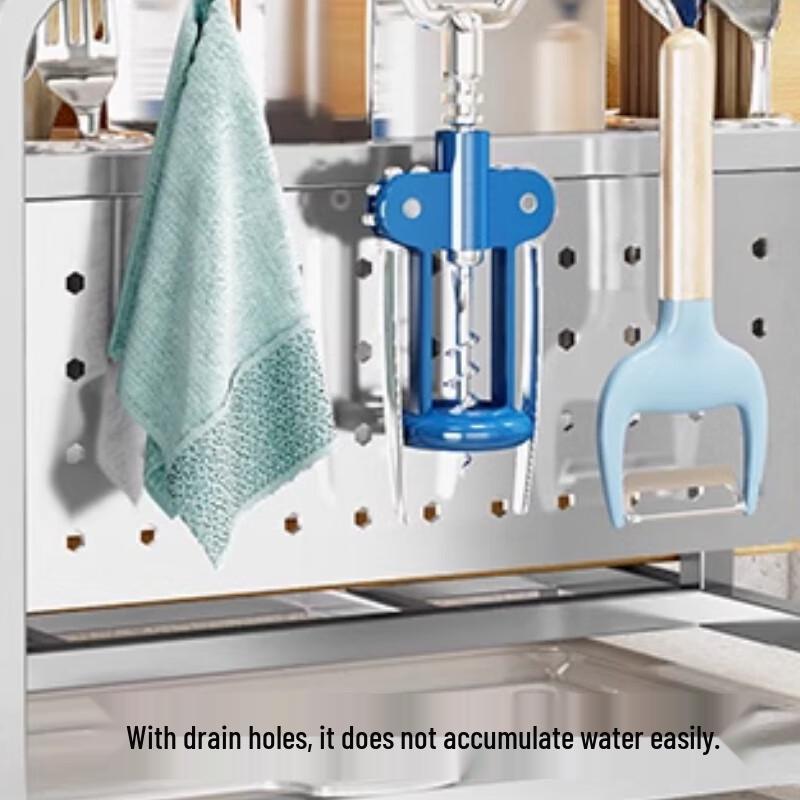 Yingbai Stainless Steel Knife & Utensil Storage Rack