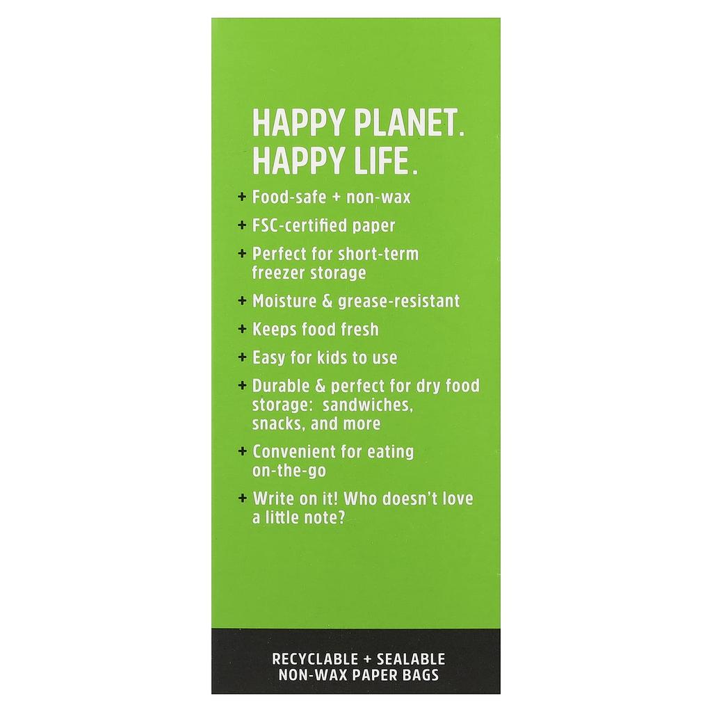 Lunchskins, Paper Sandwich Bags, Shark, 50 Count