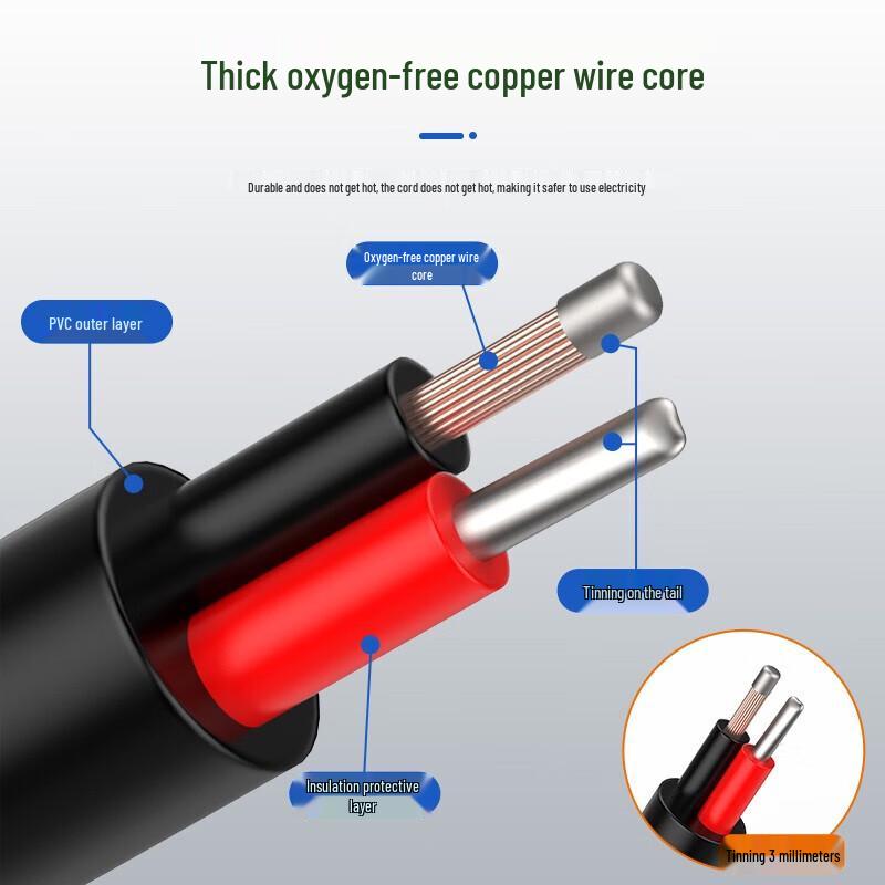 HUIJUN DC Power Pigtail Connector Cable