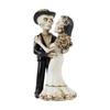 Halloween Skeleton Groom And Bride Resin Ornament Decoration