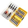 34 Pieces S2 Steel Bit Set Thickened Impact Screwdriver Bits Versatile for
