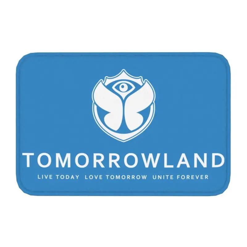 Custom Tomorrowland Doormat Anti-Slip Entrance Kitchen Bath Door Floor Mats Belgian Electronic Dance Music Festival Carpet Rug