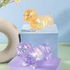 1/4Pcs Stress Relief Toy Glossy Finish Soft Slow Rebound TPR Material Dachshund Squeeze Toy Animal Decompression Toy