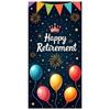 Party Banner Lightweight Celebration Banner Durable Retirement Decor for Retirement Party Milestone Celebration