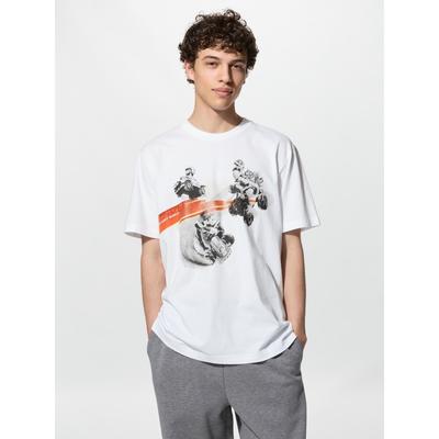 Uniqlo Mario KarT World UT Graphic T B