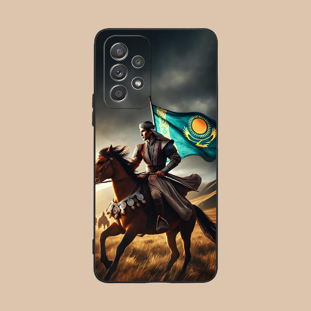 

Чехол для мобильного телефона с флагом Казахстана для Samsung Galaxy A56 55 54 53 52 51 36 35 34 23 16 15 5G Цветной чехол Красивый Galaxy A16