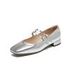 TATA/He She 2025 Autumn Shopping Mall Same Fashion Style Female Mary Jane Shoes