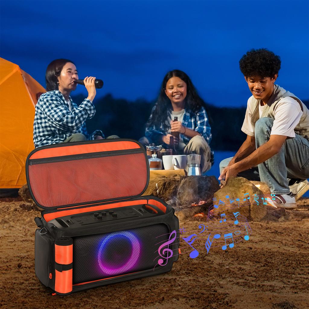 Pro JBL PartyBox On The Go 2 Cestovní úložná taška s ramenním popruhem Přenosná taška na reproduktor Taštička na přenášení Reproduktorové příslušenství