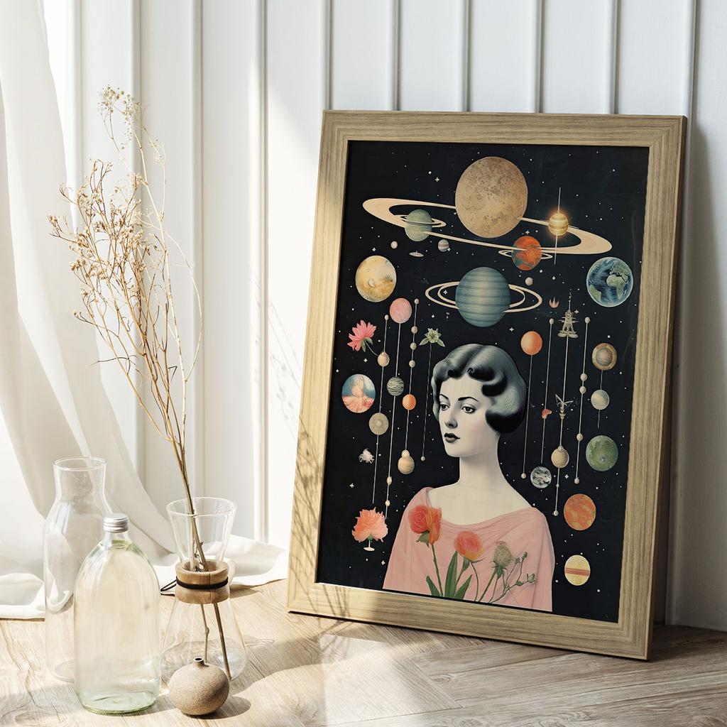 Poster Planet Layout Portrait