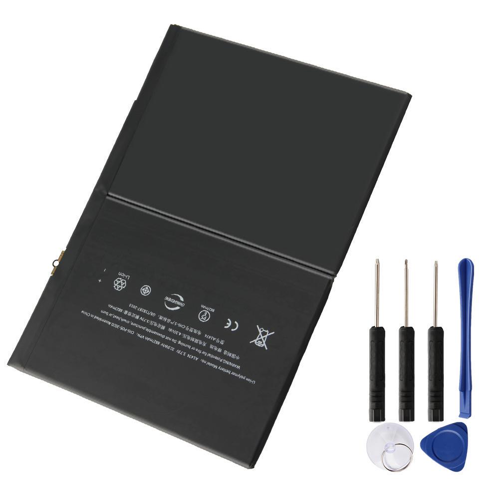 Replacement Tablet Battery For iPad 5 iPad 7 iPad 8 iPad Air A1474 A1475 A1484 Replacement Battery With Tools 8827mAh
